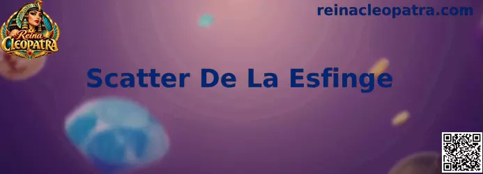 Símbolo Scatter De La Esfinge en la tragamonedas Reina Cleopatra
