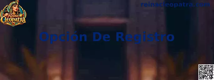 Opción De Registro de Reina Cleopatra